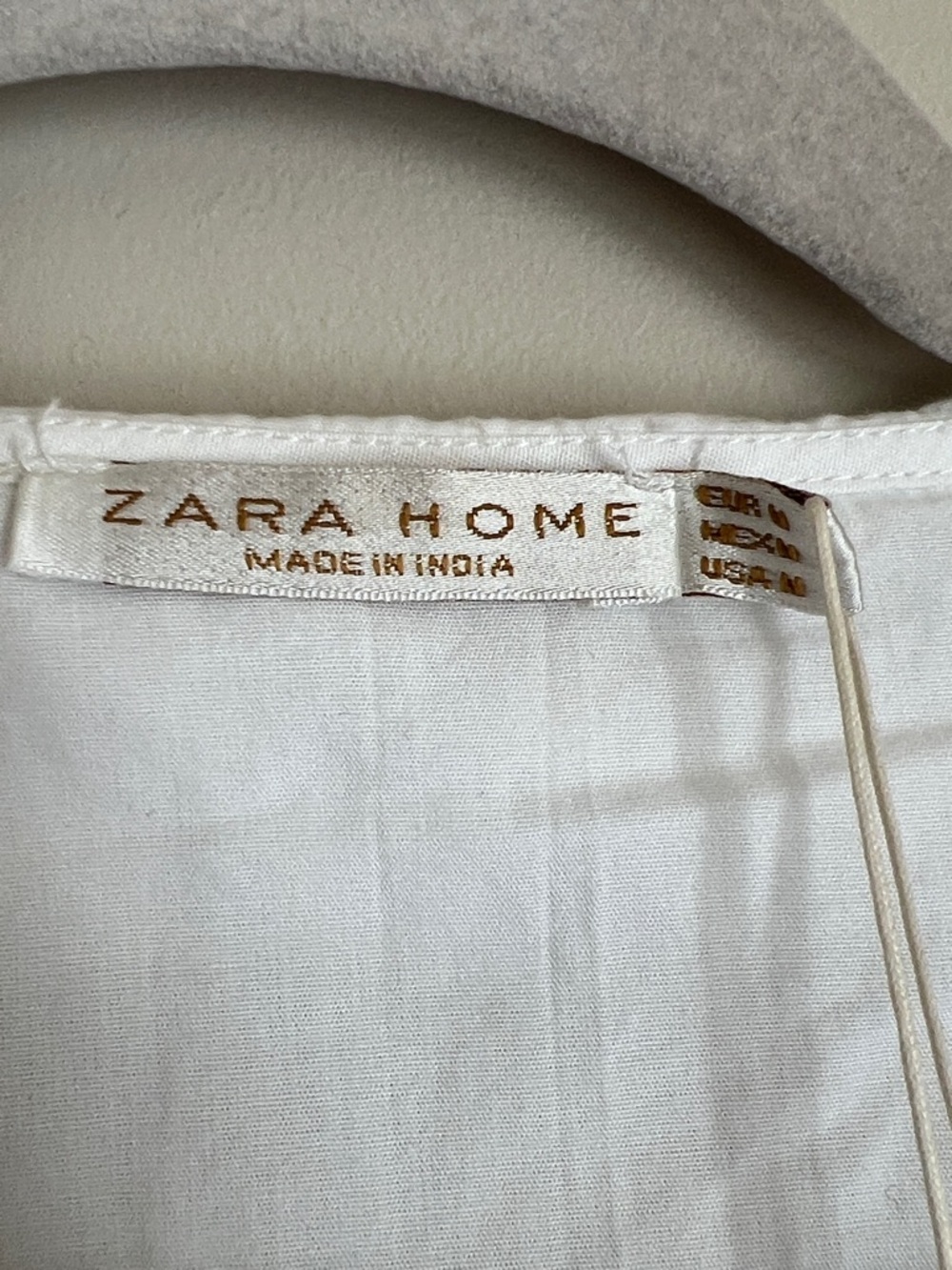 NWT Zara White Blouse Peter Pan Collar Lace Balloon Sleeves Sz M - Picture 5 of 10